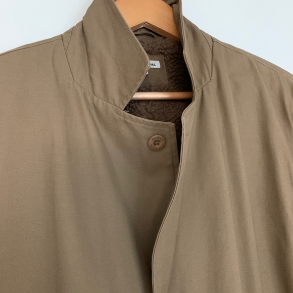 Banks Journal Sherpa lined coat, tan, s Med - Picture 8 of 12